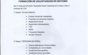 Voluntariado con Personas Mayores. Venialbo 2013